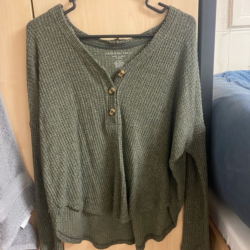 Green sweater